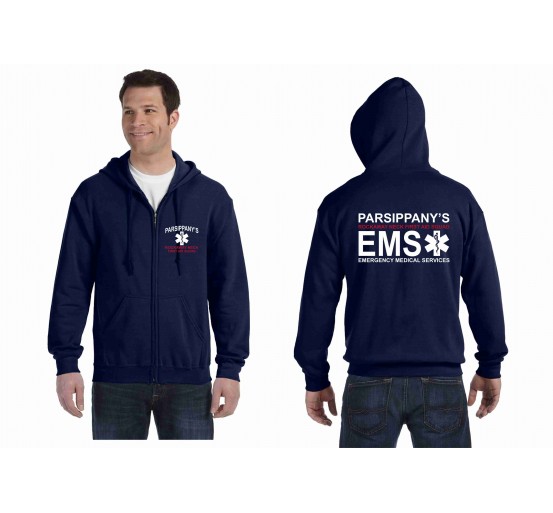 Parsippany EMT Zip Up Sweatshirt